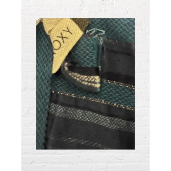 Roxy Women's Large Dress Button Up Mini Summer Casual - Picture 3 of 5